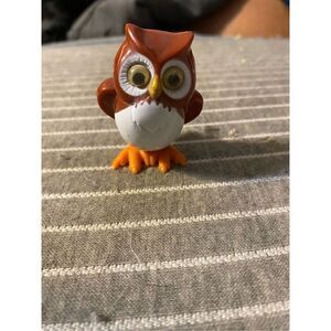 Vintage 1977 Tomy pocket pets wind up owl